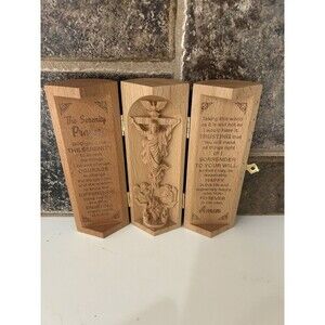 Serenity Prayer Christian Gifts, Statue of Jesus, Angels Statue, Catholic Wood